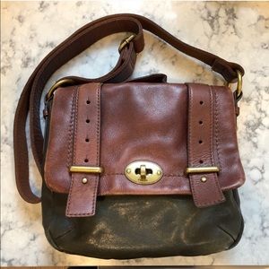 Fossil Crossbody Leather Bag